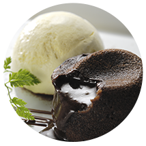 Kichiri’s special chocolate fondant